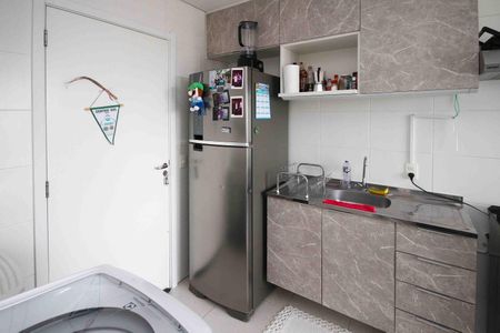 Apartamento à venda com 28m², 1 quarto e sem vagaCozinha e Área de Serviço