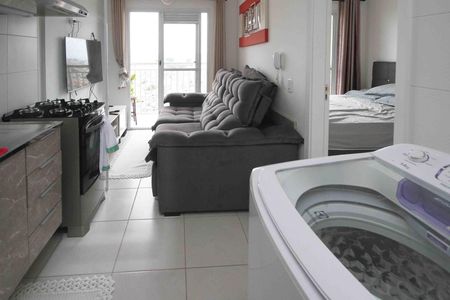 Apartamento à venda com 28m², 1 quarto e sem vagaCozinha e Área de Serviço