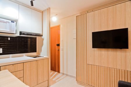Studio à venda com 25m², 1 quarto e 1 vagaSala/Cozinha