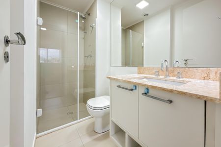 Apartamento à venda com 111m², 3 quartos e 2 vagasBanheiro da Suíte 1