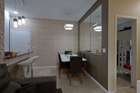 Sala de apartamento à venda com 3 quartos, 84m² em Vila Pires, Santo André