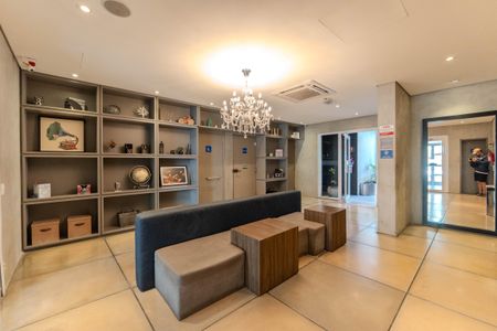 Studio para alugar com 22m², 1 quarto e 1 vaga Studio para alugar com 22m², 1 quarto e 1 vagaHall de entrada