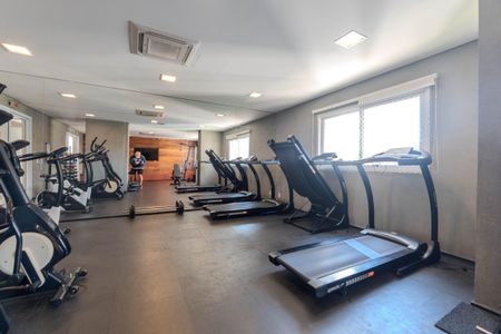 Studio para alugar com 22m², 1 quarto e 1 vaga Studio para alugar com 22m², 1 quarto e 1 vagaÁrea comum - Academia