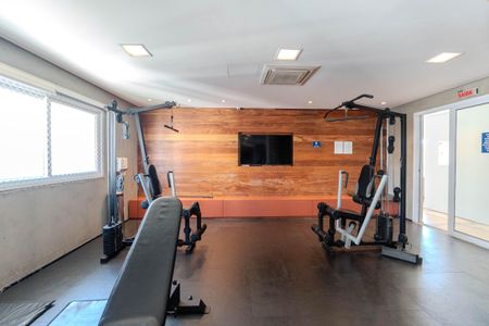 Studio para alugar com 22m², 1 quarto e 1 vaga Studio para alugar com 22m², 1 quarto e 1 vagaÁrea comum - Academia