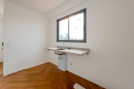 Studio à venda com 37m², 1 quarto e sem vagaCozinha