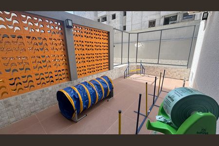 Área Pet de apartamento à venda com 1 quarto, 40m² em Vila Sao Pedro, Santo André