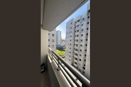 Varanda da Sala de apartamento à venda com 1 quarto, 40m² em Vila Sao Pedro, Santo André