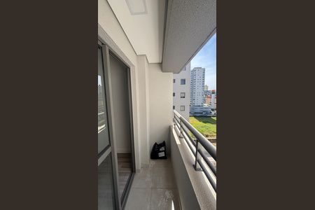 Varanda da Sala de apartamento à venda com 1 quarto, 40m² em Vila Sao Pedro, Santo André