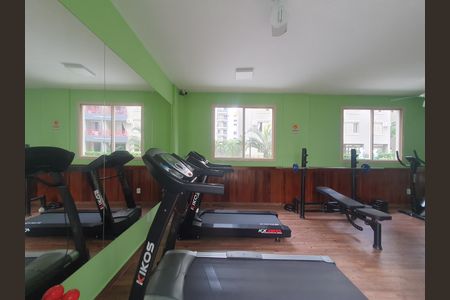 Área comum de apartamento para alugar com 2 quartos, 60m² em Jardim Tres Marias, Guarujá