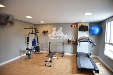 Apartamento à venda com 74m², 2 quartos e 2 vagasÁrea comum - Academia