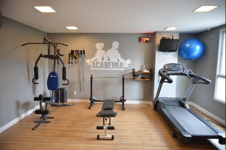 Apartamento à venda com 74m², 2 quartos e 2 vagasÁrea comum - Academia