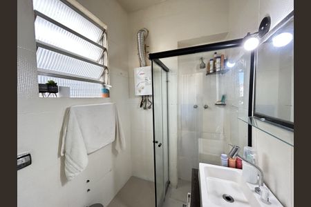 Banheiro de apartamento à venda com 1 quarto, 50m² em Todos Os Santos, Rio de Janeiro