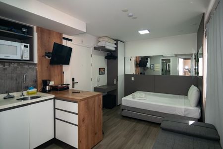 Studio de kitnet/studio para alugar com 1 quarto, 22m² em Consolação, São Paulo