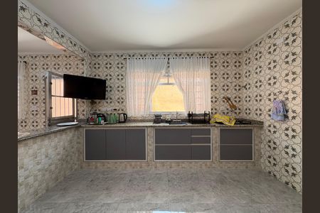 Cozinha de casa à venda com 5 quartos, 320m² em Vila Valparaíso, Santo André