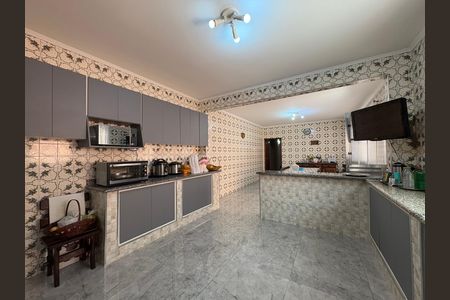 Cozinha de casa à venda com 5 quartos, 320m² em Vila Valparaíso, Santo André