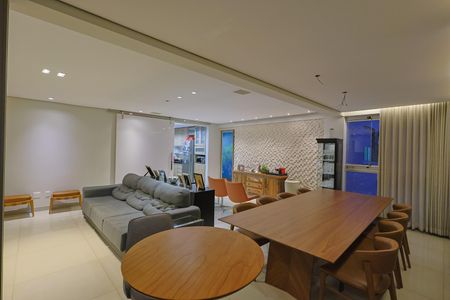 Sala de apartamento à venda com 4 quartos, 209m² em Luxemburgo, Belo Horizonte