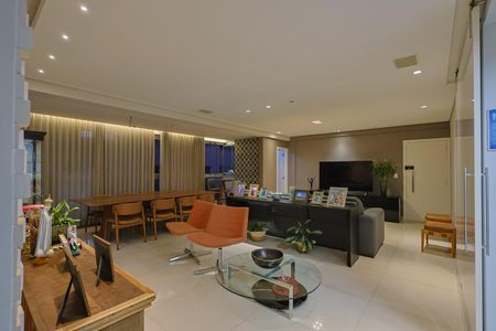 Sala de apartamento à venda com 4 quartos, 209m² em Luxemburgo, Belo Horizonte