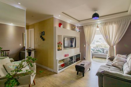 Sala de apartamento à venda com 2 quartos, 69m² em Vila Augusta, Guarulhos