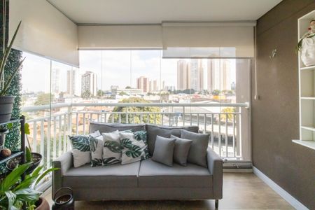 Varanda de apartamento à venda com 2 quartos, 69m² em Vila Augusta, Guarulhos