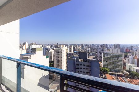 Varanda do Studio de kitnet/studio à venda com 1 quarto, 27m² em Pinheiros, São Paulo