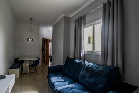 Sala de apartamento à venda com 2 quartos, 100m² em Jardim Ana Maria, Santo André