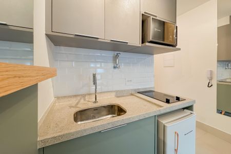 Studio para alugar com 24m², 1 quarto e sem vaga Studio para alugar com 24m², 1 quarto e sem vagaCozinha