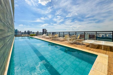 Studio para alugar com 24m², 1 quarto e sem vaga Studio para alugar com 24m², 1 quarto e sem vagaPiscina