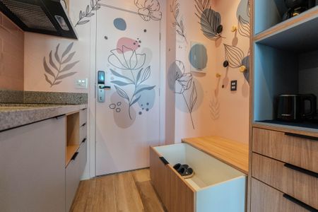 Studio para alugar com 22m², 1 quarto e sem vaga Studio para alugar com 22m², 1 quarto e sem vagaCozinha