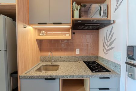 Studio para alugar com 22m², 1 quarto e sem vaga Studio para alugar com 22m², 1 quarto e sem vagaCozinha