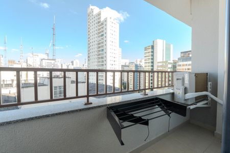 Studio para alugar com 22m², 1 quarto e sem vaga Studio para alugar com 22m², 1 quarto e sem vagaSacada do Studio