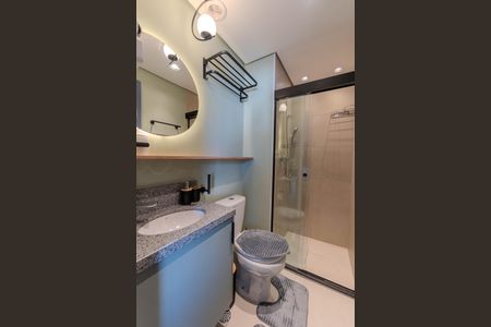 Studio para alugar com 22m², 1 quarto e sem vaga Studio para alugar com 22m², 1 quarto e sem vagaBanheiro