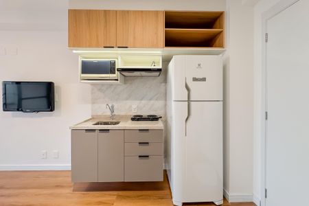 Studio à venda com 32m², 1 quarto e sem vagaCozinha