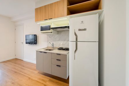 Studio à venda com 32m², 1 quarto e sem vagaCozinha