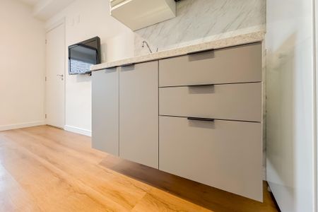 Studio à venda com 32m², 1 quarto e sem vagaCozinha