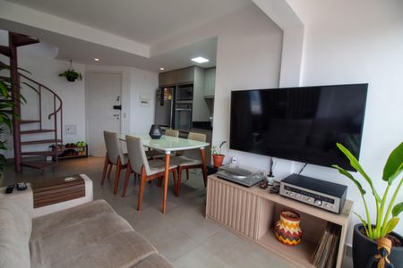 Sala de apartamento à venda com 2 quartos, 100m² em Chácara Santo Antônio (zona Sul), São Paulo