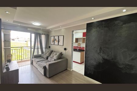 Sala de apartamento à venda com 2 quartos, 50m² em Jardim Jamaica, Santo André