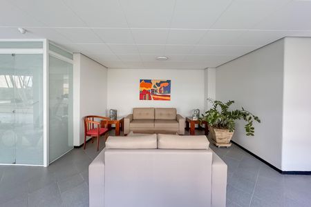 Apartamento para alugar com 38m², 1 quarto e 1 vaga Apartamento para alugar com 38m², 1 quarto e 1 vagaHall social
