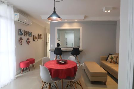 Sala de apartamento para alugar com 2 quartos, 70m² em Loteamento Joao Batista Juliao, Guarujá