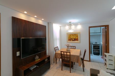 Sala de apartamento à venda com 2 quartos, 50m² em Paquetá, Belo Horizonte