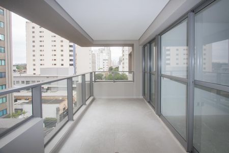Varanda da Sala de apartamento à venda com 3 quartos, 81m² em Brooklin, São Paulo