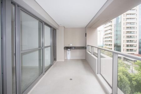 Varanda da Sala de apartamento à venda com 3 quartos, 81m² em Brooklin, São Paulo