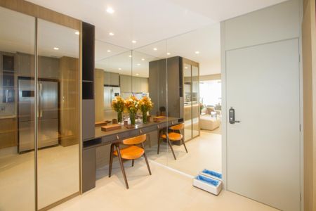 Sala de apartamento à venda com 2 quartos, 81m² em Brooklin, São Paulo