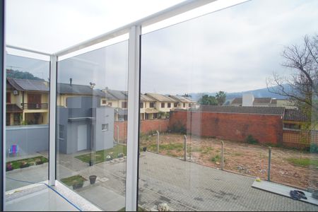 varanda do Quarto 1 de casa de condomínio à venda com 2 quartos, 67m² em São Jorge, Novo Hamburgo