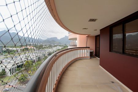 Varanda de apartamento à venda com 3 quartos, 145m² em Barra da Tijuca, Rio de Janeiro