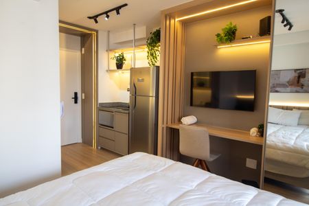 Studio de kitnet/studio à venda com 1 quarto, 23m² em Cidade Monções, São Paulo