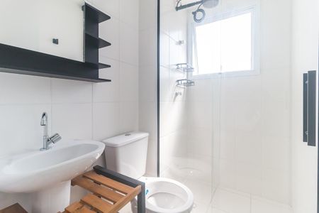 Studio para alugar com 26m², 1 quarto e 1 vaga Studio para alugar com 26m², 1 quarto e 1 vagaBanheiro