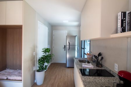 Studio para alugar com 31m², 1 quarto e sem vaga Studio para alugar com 31m², 1 quarto e sem vagaCozinha