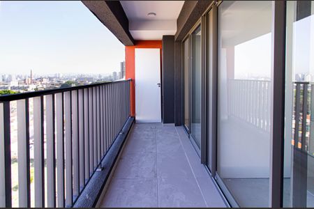 Varanda de apartamento à venda com 1 quarto, 31m² em Pompeia, São Paulo