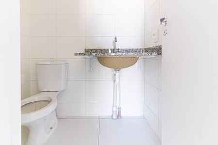 Apartamento à venda com 31m², 1 quarto e sem vagaBanheiro da Suíte