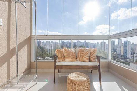 Studio para alugar com 53m², 1 quarto e 1 vagaVaranda